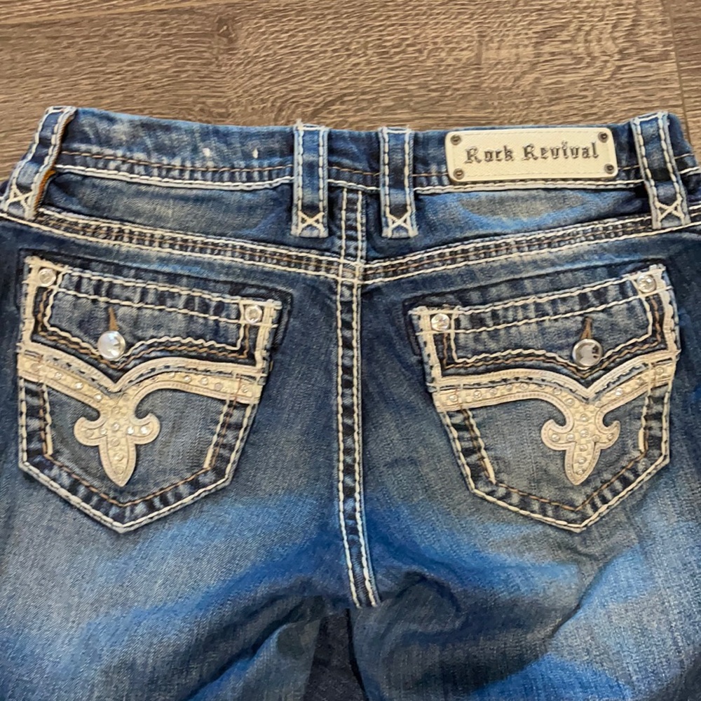 Rock Revival Jeans Tetbury Bling Rhinestone